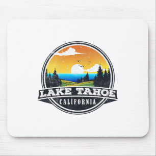 Vissen Bootvaren Kamperen - Lakeview Lake Tahoe Muismat