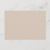 Vissen Boy Diaper Raffle Kaart (Achterkant)