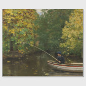 Vissen Boy (door Hans Andersen Brendekilde) Cadeaupapier (Vlak)