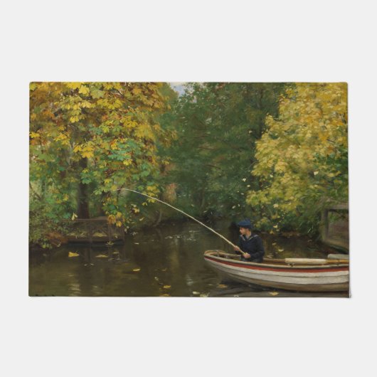 Vissen Boy (door Hans Andersen Brendekilde) Deurmat (Voorkant)