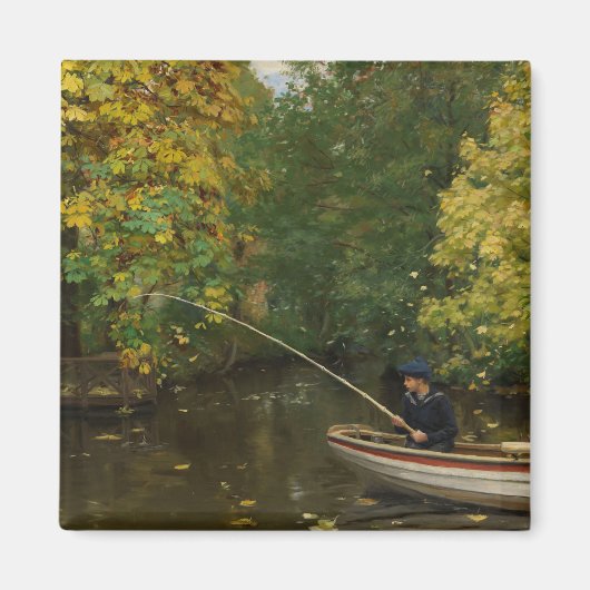 Vissen Boy (door Hans Andersen Brendekilde) Magneet (Voorkant)