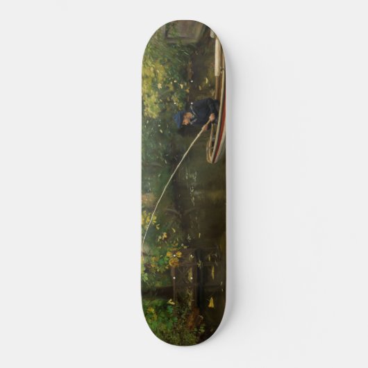 Vissen Boy (door Hans Andersen Brendekilde) Persoonlijk Skateboard (Voorkant)