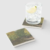 Vissen Boy (door Hans Andersen Brendekilde) Stenen Onderzetter (Zijkant)