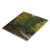 Vissen Boy (door Hans Andersen Brendekilde) Tegeltje (Zijkant)