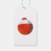 Vissen Boy Verjaardag Dank u Label Gift Big One Cadeaulabel (Achterkant)