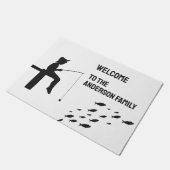 Vissen Boy Vissen Fish Deurmat (Schuin)