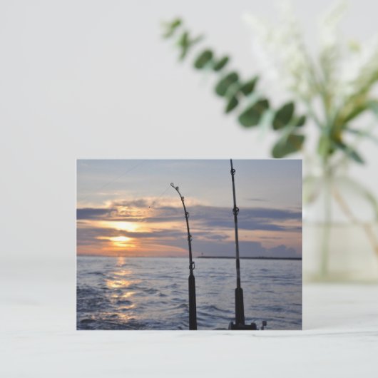 Vissen! Briefkaart (Staand voorkant)