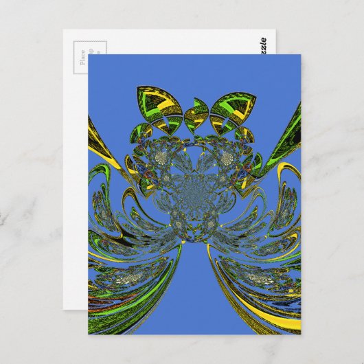 Vissen Briefkaart (Voorkant / Achterkant)