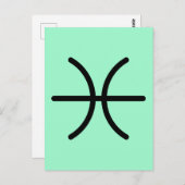 Vissen Briefkaart (Voorkant / Achterkant)