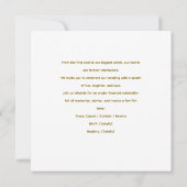 Vissen Bruiloft thema voor liefhebbers van vissen Save The Date (Achterkant)