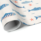 Vissen Cadeaupapier (Rol Hoek)