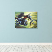 VISSEN CANVAS AFDRUK (Insitu (Houten vloer))