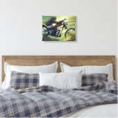 VISSEN CANVAS AFDRUK (Insitu (Slaapkamer))