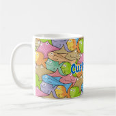 Vissen cartoon koffie mok (Links)