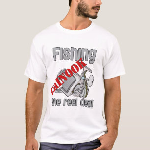 Vissen Chinook Salmon The Reel Deal Vist T-shirt