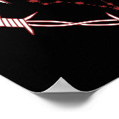 Vissen Constellatie Gotische Dark Celestial Art Poster (Hoek)