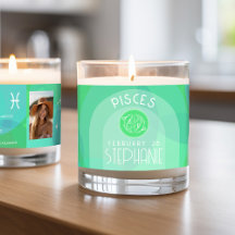 Vissen Custom Verjaardag Zodiac - Modern Design