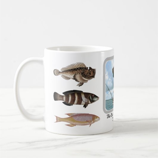 VISSEN DAD AANGEPASTE FOTO KOFFIEMOK (Links)