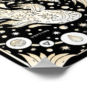 Vissen: De droomwevende sterrenzweefster Poster (Hoek)