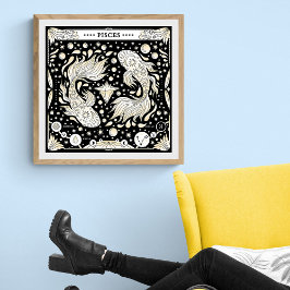 Vissen: De droomwevende sterrenzweefster Poster