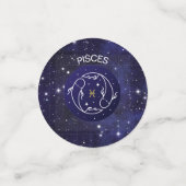 Vissen de Fishes Zodiac Design Tafel Confetti (Kleine voorkant)