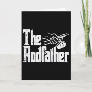 Vissen De Rodfather Grappige Parodie Vader Opa Pap Kaart
