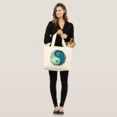 Vissen de Vis Grote Tote Bag (Voorkant (model))