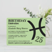 Vissen, de vis, sterrenbeeld dierenriem, verjaarda kaart (Staand voorkant)