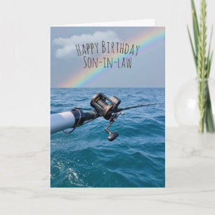 Vissen de vogeldag van de Regenboog Kaart