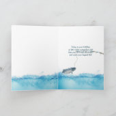 Vissen de vogeldag van de Regenboog Kaart (Binnen)