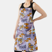 Vissen design cadeau voor Zodiac sterrenkijkers Schort (Insitu)