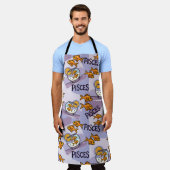 Vissen design cadeau voor Zodiac sterrenkijkers Schort (Gedragen)