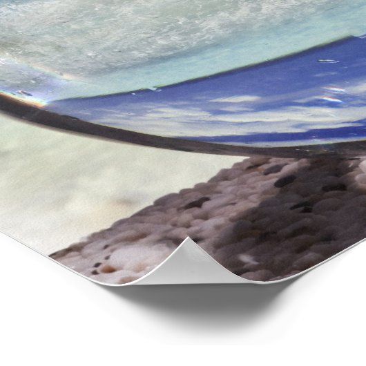 Vissen die van de vistank springen poster (Hoek)