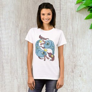 Vissen Dierenriem Vis Hemels Astrologie T-shirt