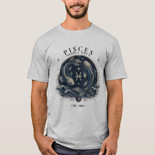 Vissen Dierenriem Vis Vintage Heren T-Shirt