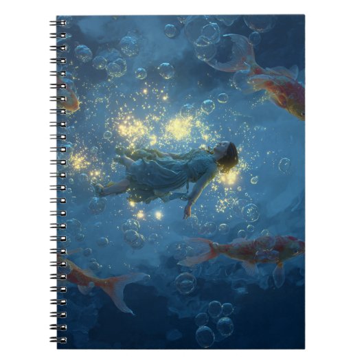 Vissen Dreamscape-Notitieboek Notitieboek (Voorkant)