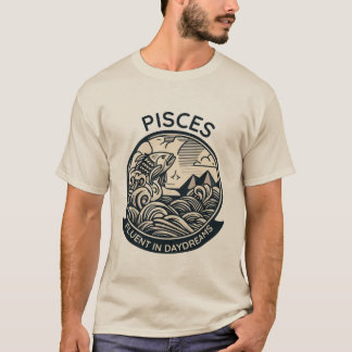 Vissen Dreamweaver-T-shirt: vloeiend in dagdromen T-shirt