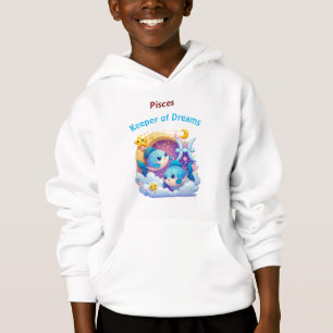 Vissen Droombewaarder Zodiac Kinderen Hoodie Pullo