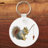 Vissen eekhoorn sleutelhanger (Voorkant)