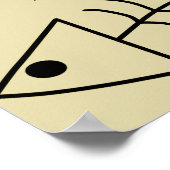 Vissen en bezoekers stinken na drie dagen afdrukke poster (Hoek)