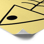 Vissen en bezoekers stinken na drie dagen afdrukke poster (Hoek)