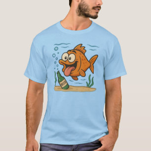 Vissen en Bier T-shirt