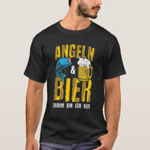 Vissen En Bier Vissen Zeggen Vishaak T-shirt