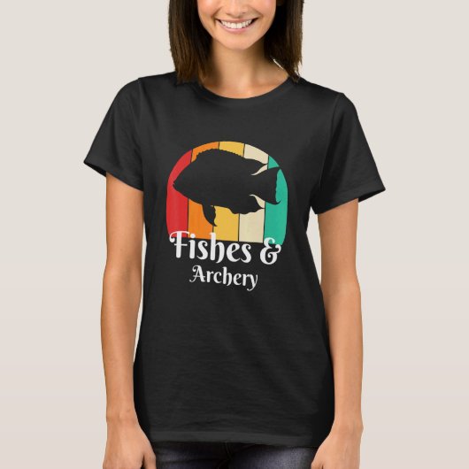 Vissen en Boogschieten T-shirt (Voorkant)