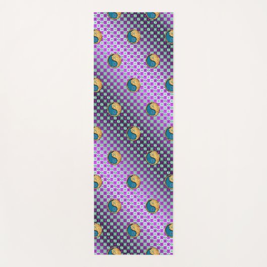 Vissen en brandweerkazerne yogamat (Voorkant)