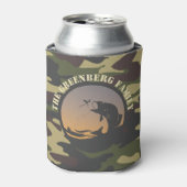 Vissen en Camo Blikjeskoeler (Blikje Voorkant)