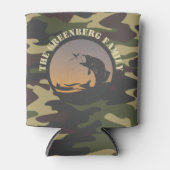 Vissen en Camo Blikjeskoeler (Voorkant)