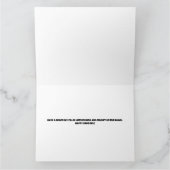 Vissen en cricket voor Vaderdag Kaart (Binnen)