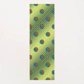 Vissen en houten aap yogamat (Voorkant)