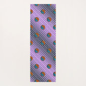 Vissen en houten zwijn yogamat (Achterkant)